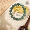  Vòng Tay Ngọc Lam Băng 12mm 