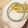  Vòng Tay Ngọc Lam Băng Dáng Trúc 6mm 