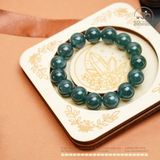  Vòng tay Ngọc Lam Băng 12mm 