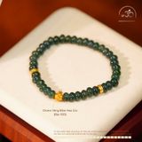  Bộ Trang Sức Ngọc Lam Băng Banh Xe Phối Charm 