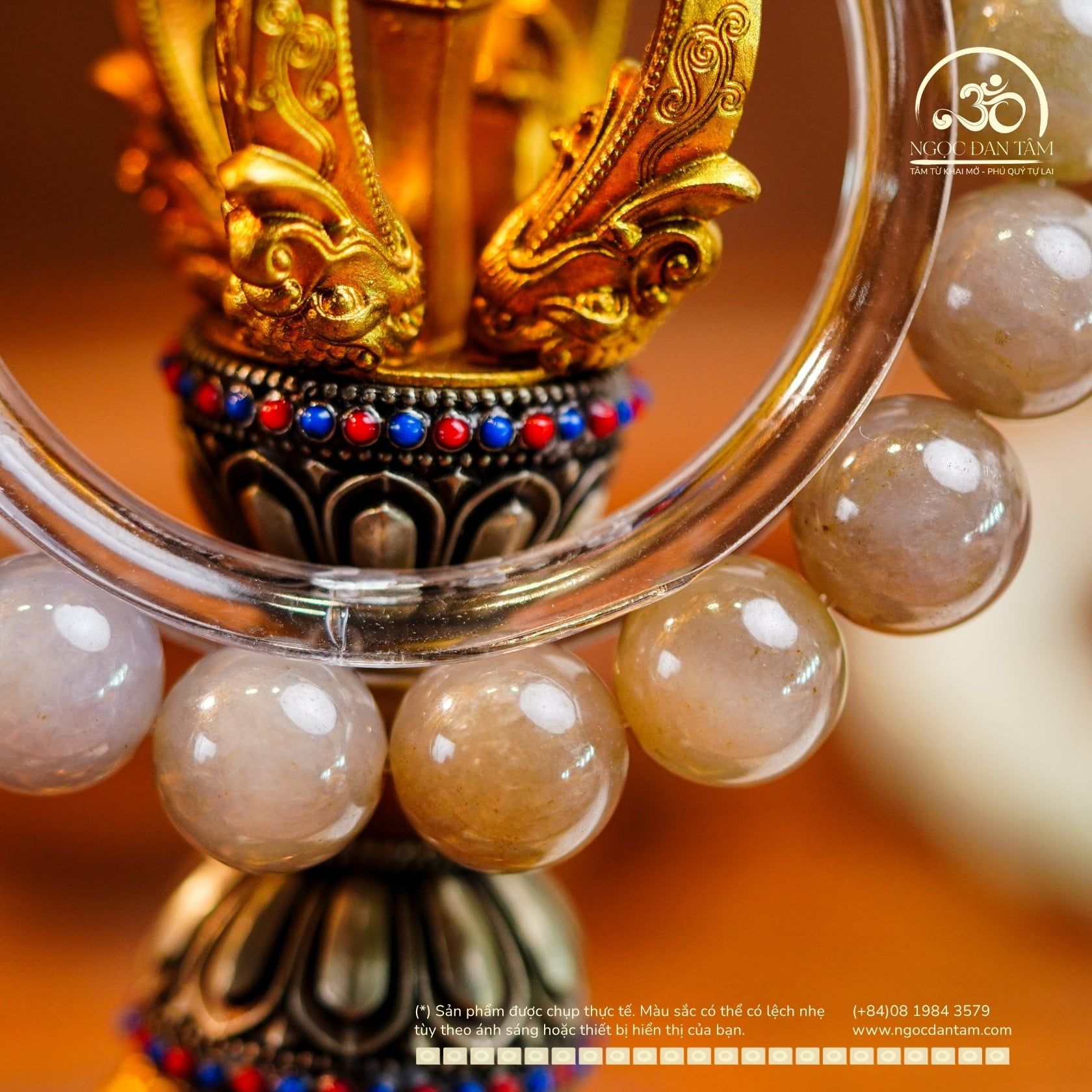  Vòng Tay Ngọc Myanmar 12mm (LIU 613890) 