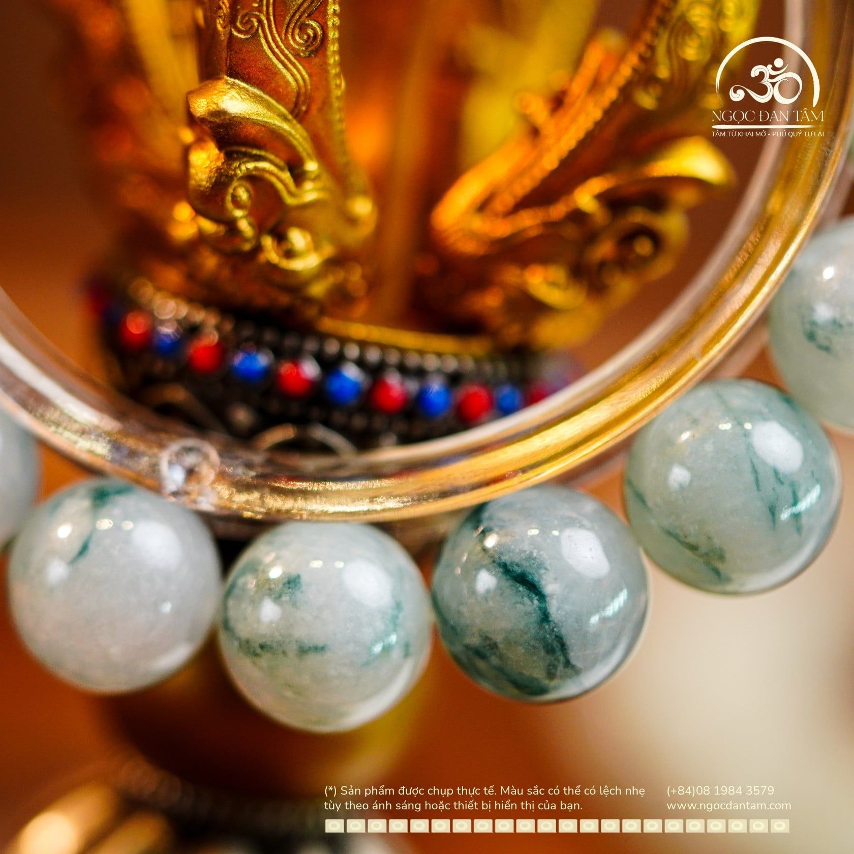  Vòng Tay Ngọc Myanmar 10mm (LIU 505512) 