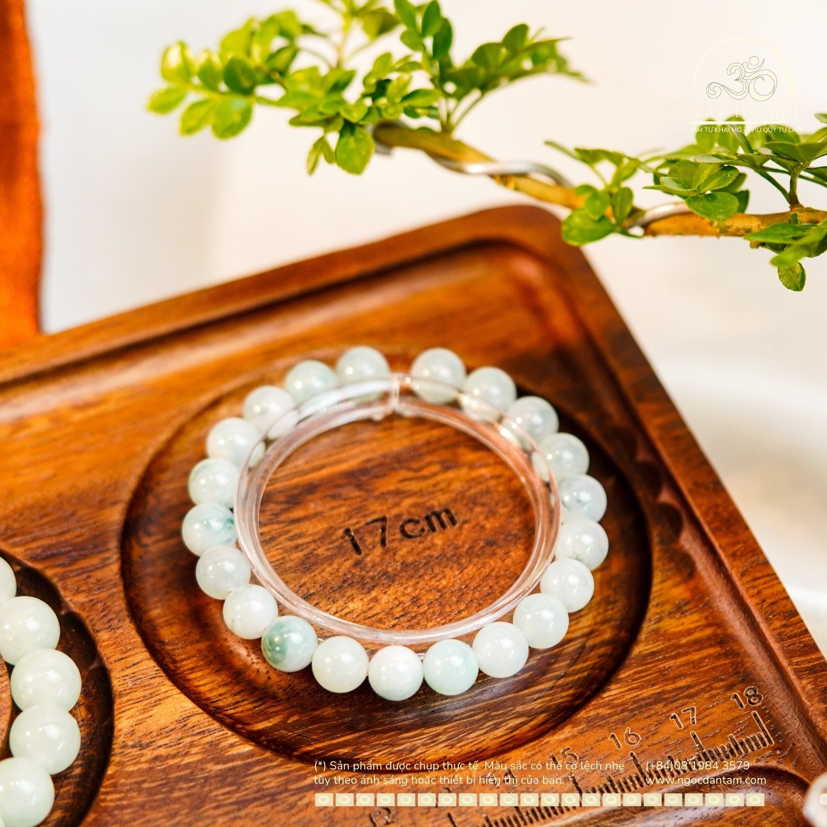  Vòng Tay Ngọc Myanmar 8mm (LIU 513010) 