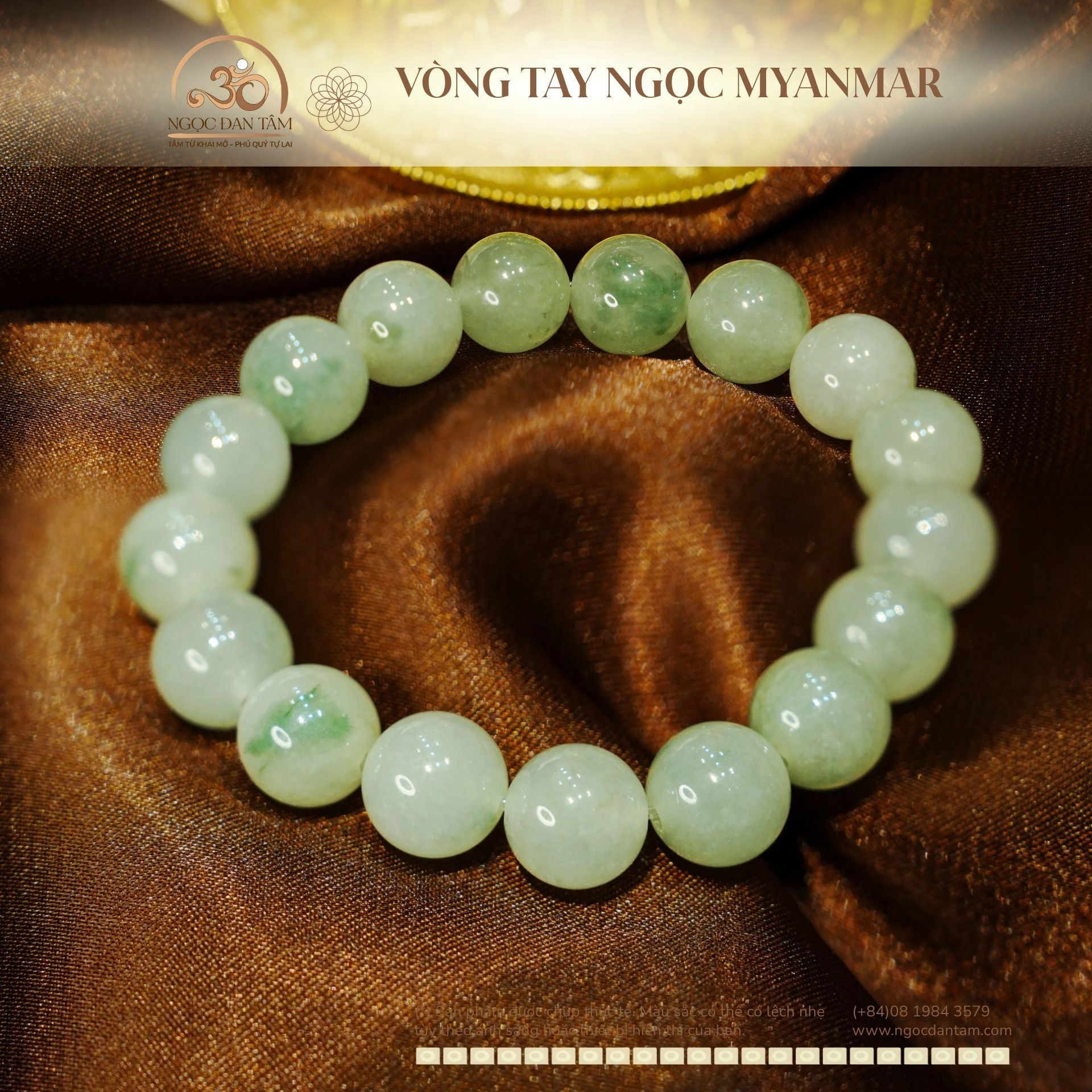  Vòng Tay Ngọc Myanmar (LIULAB 739568) 