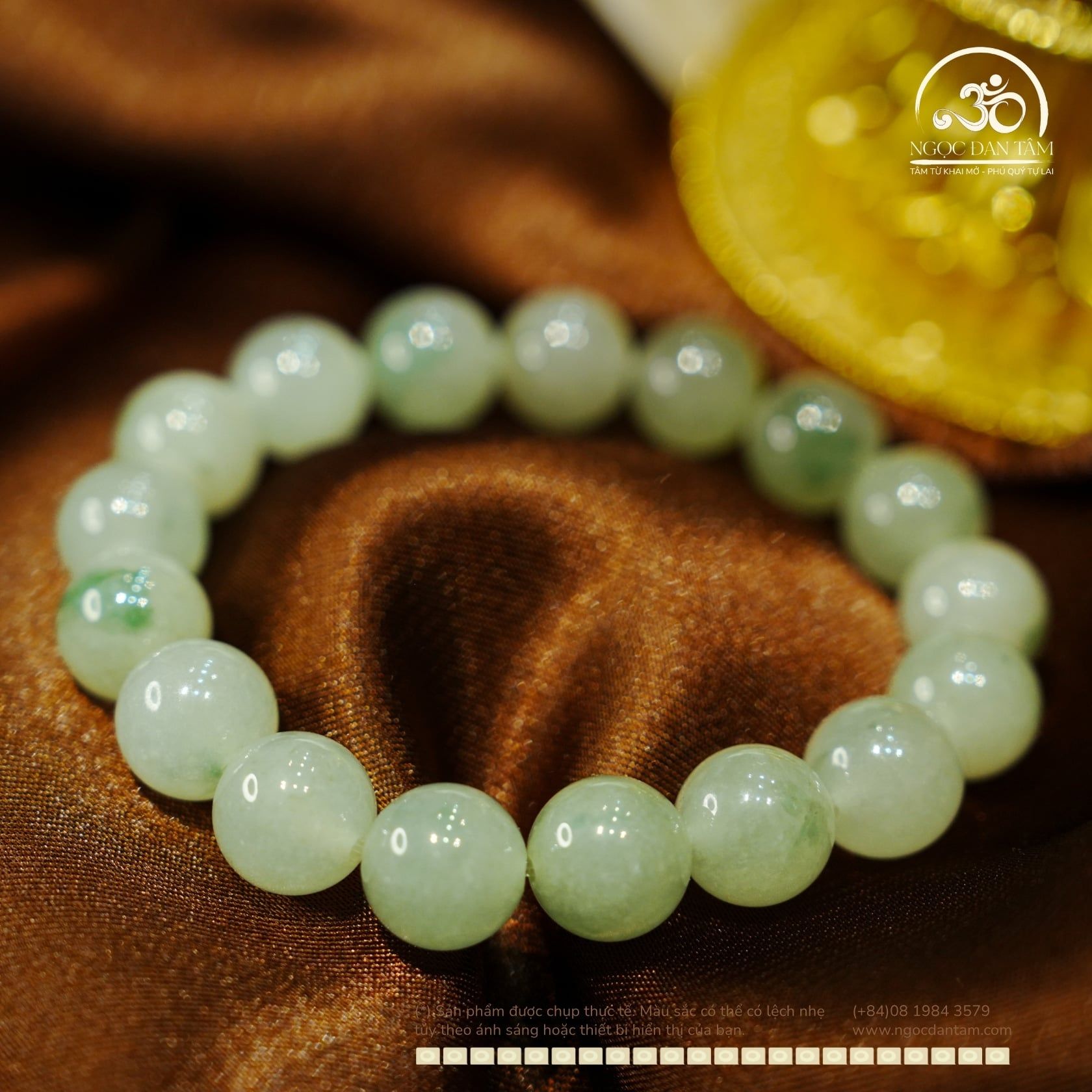  Vòng Tay Ngọc Phỉ Thúy Myanmar (LIULAB 739568) 