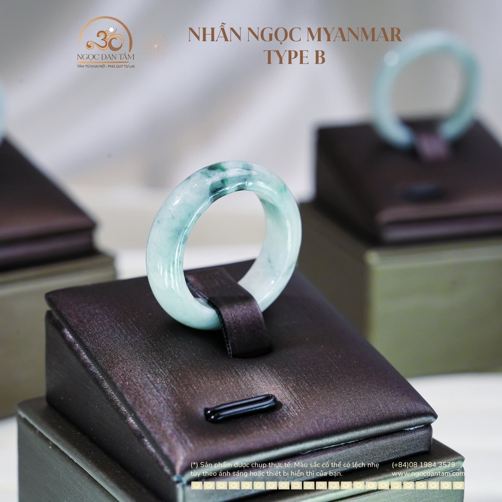  Nhẫn Ngọc Myanmar Type B 