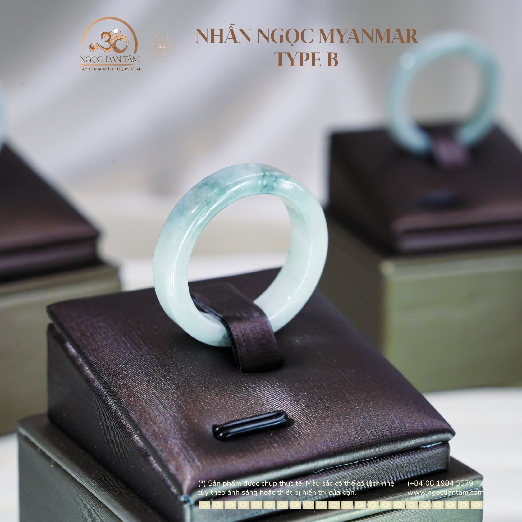  Nhẫn Ngọc Myanmar Type B 