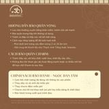  Vòng Tay Tóc Vàng 10mm 7A Phối Charm Cát Tường 