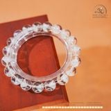  Vòng Tay Thạch Anh Ưu Linh Trắng 10mm 