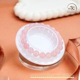  Vòng Tay Đá Thạch Anh Hồng 9mm 8A 