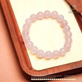  Vòng Tay Đá Thạch Anh Hồng 9mm 8A 