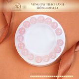  Vòng tay đá Thạch Anh Hồng 11mm 8A 