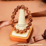  Vòng Tay Thạch Anh Tóc Đỏ 12mm 6A - Vân Tóc Đỏ 
