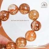  Vòng Tay Thạch Anh Tóc Đỏ 13mm 7A 