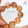  Vòng Tay Thạch Anh Tóc Đỏ 13mm 7A 