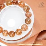  Vòng Tay Thạch Anh Tóc Đỏ 13mm 7A 