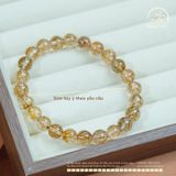  Vòng Tay Thạch Anh Tóc Đồng 7mm 6A 