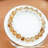  Vòng Tay Thạch Anh Tóc Đồng 8mm 6A 