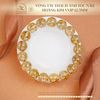  Vòng Tay Thạch Anh Tóc Nâu Hoàng Kim VVIP 12,5mm 