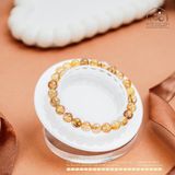  Vòng Tay Thạch Anh Tóc Vàng 7mm 5A 