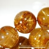  Vòng Tay Thạch anh tóc vàng đồng trục VIP 10mm 