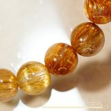  Vòng Tay Thạch anh tóc vàng đồng trục VIP 9mm 