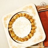  Vòng Tay Thạch anh tóc vàng đồng trục VIP 9mm 