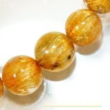  Vòng Tay Thạch anh tóc vàng đồng trục VIP 10mm 