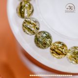  Vòng Tay Thạch Anh Tóc Xanh 11mm 5A 