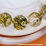  Vòng Tay Thạch Anh Tóc Xanh 11mm 5A 