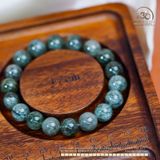  Vòng Tay Đá Thạch Anh Tóc Xanh 11mm 3A 
