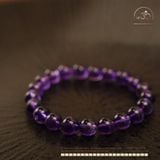  Vòng Tay Đá Thạch Anh Tím 8mm 6A 