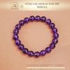  Vòng Tay Đá Thạch Anh Tím 8mm 6A 