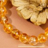  Vòng Tay Thạch Anh Vàng Hoa Bay 8mm 3A 