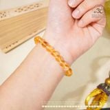  Vòng Tay Thạch Anh Vàng Hoa Bay 8mm 3A 