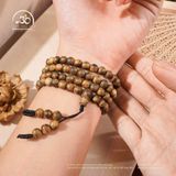  Vòng Tay Trầm Vạn Giã Khánh Hòa 6mm (Chuỗi Quấn Tay) 