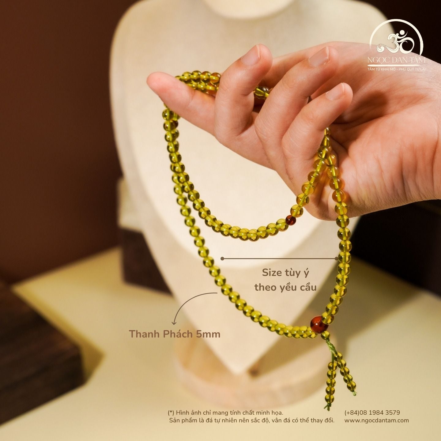  Tràng Hạt Thanh Phách 5mm 11gram 