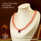  Vòng Cổ Đào Hoa Hồ Ly 6mm 