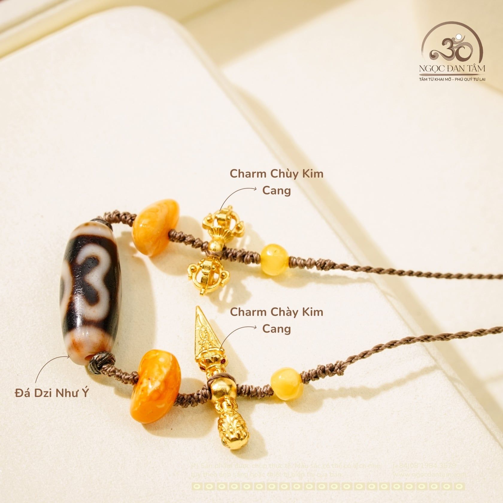  Vòng Cổ Dzi Như Ý 