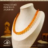  Vòng Cổ Hổ Phách Cổ 25,2gram 