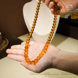  Vòng Cổ Hổ Phách Cổ 25,2gram 