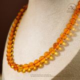  Vòng Cổ Hổ Phách Cổ 25,2gram 