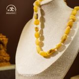  Vòng Cổ Hổ Phách Giọt Bạch 23gram 