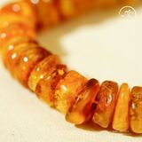  Vòng Cổ Hổ Phách Sáp Thô 