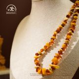  Vòng Cổ Hổ Phách Thô Mix 15gram 