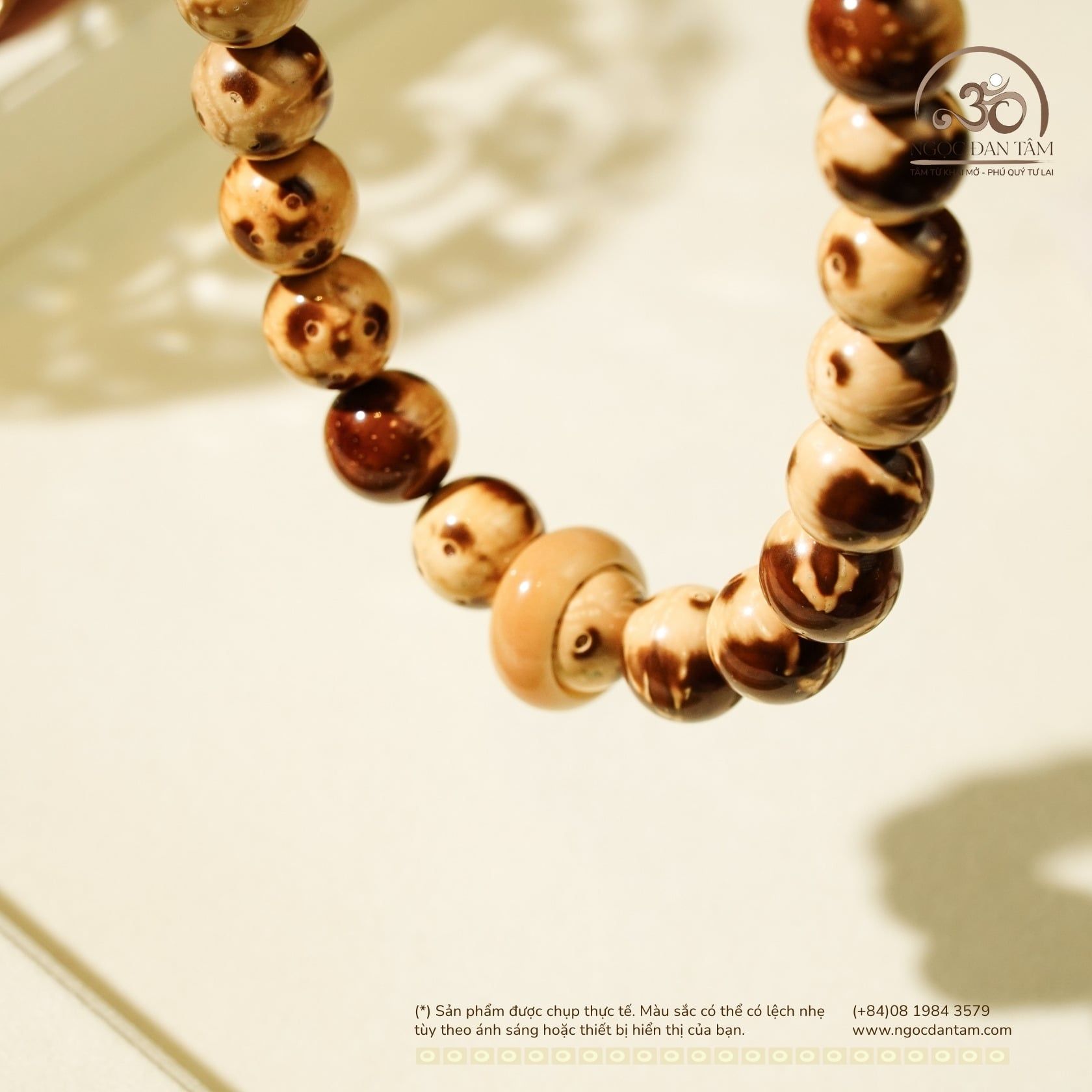  Vòng Tay Hạt Bồ Đề 14mm 