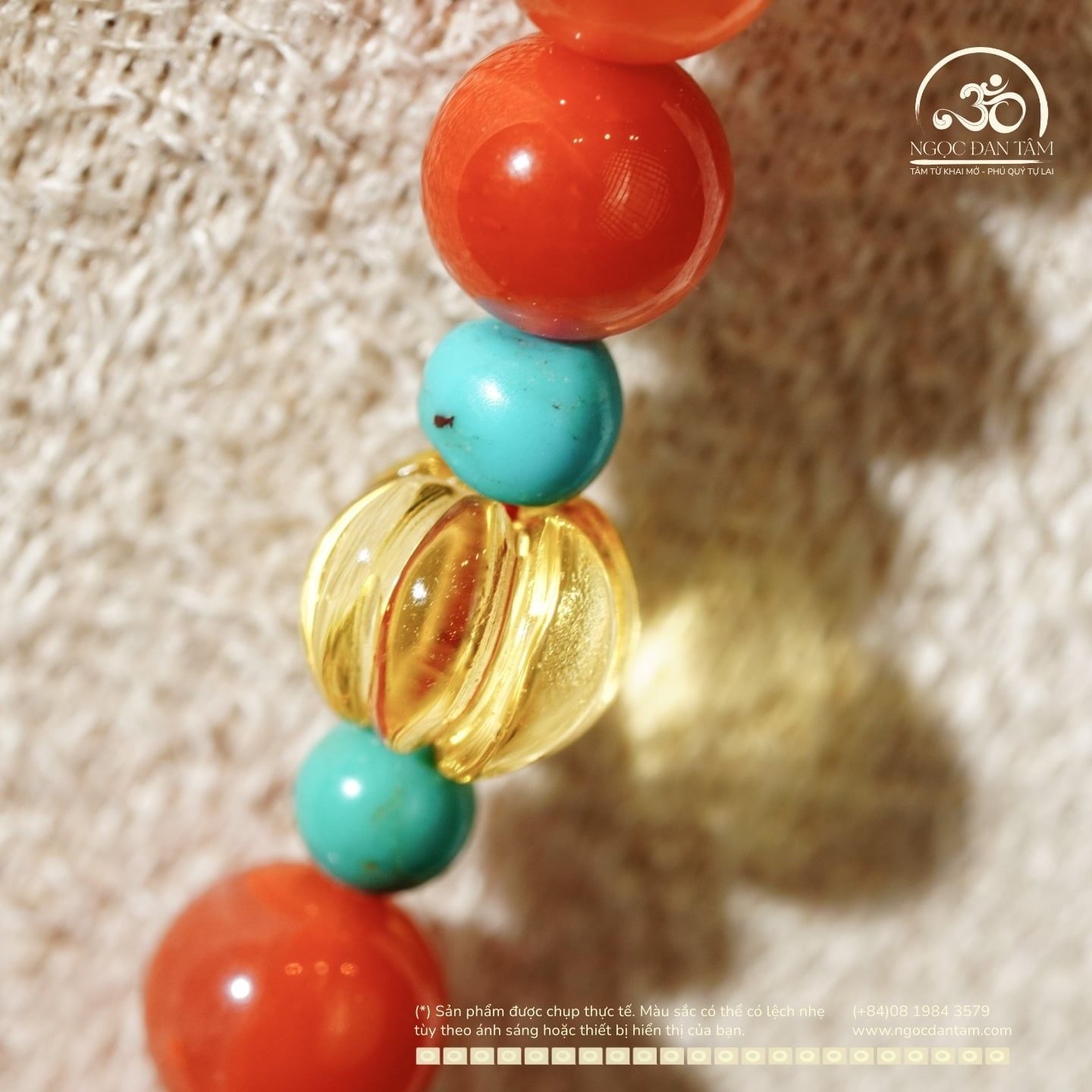  Vòng Cổ Mã Não Nam Hồng 6mm 