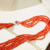  Vòng Cổ San Hô Nhật 5 Vòng 