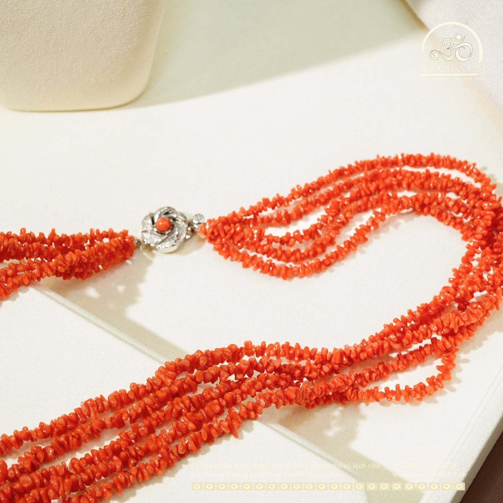  Vòng Cổ San Hô Nhật 5 Vòng 