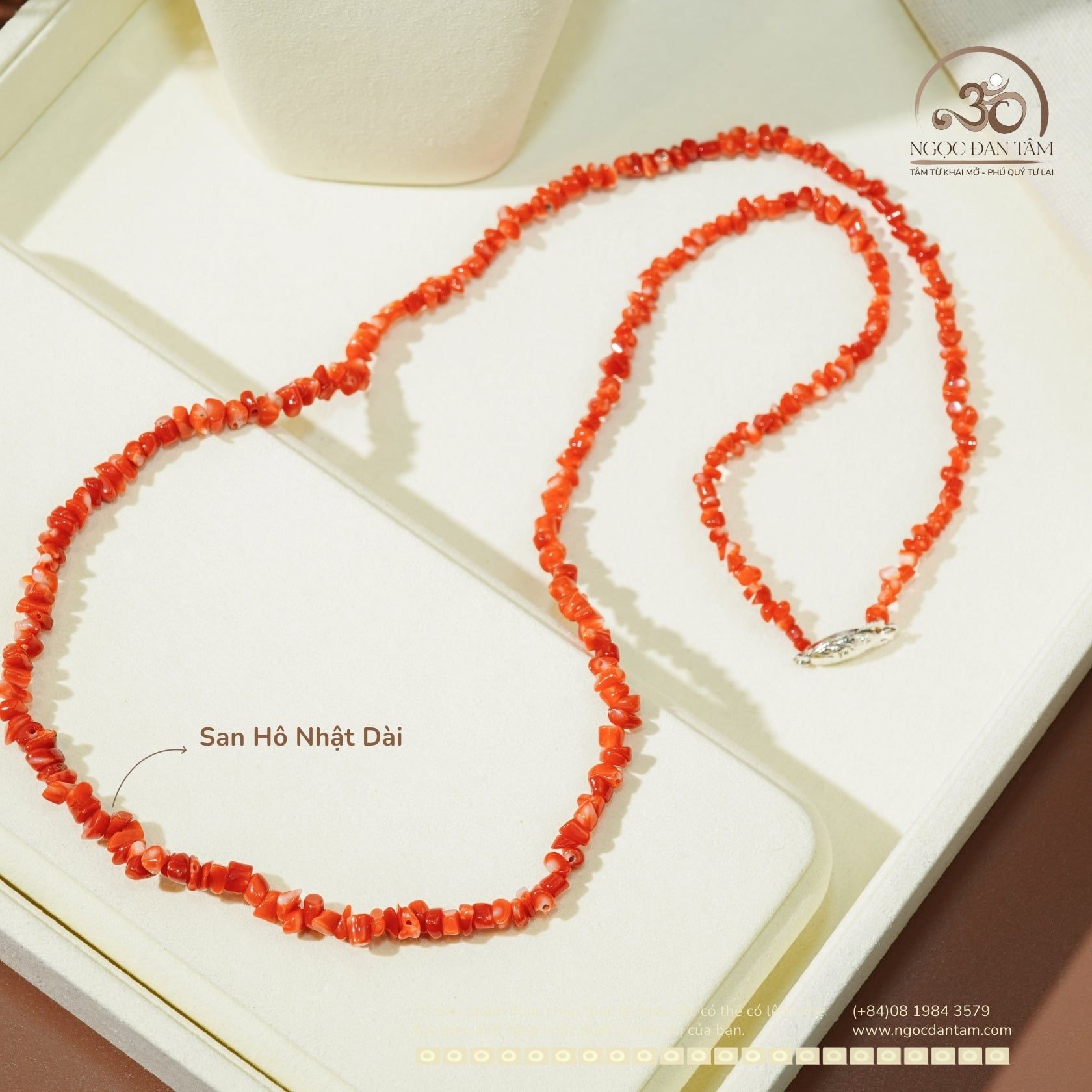  Vòng Cổ San Hô Nhật Dài 